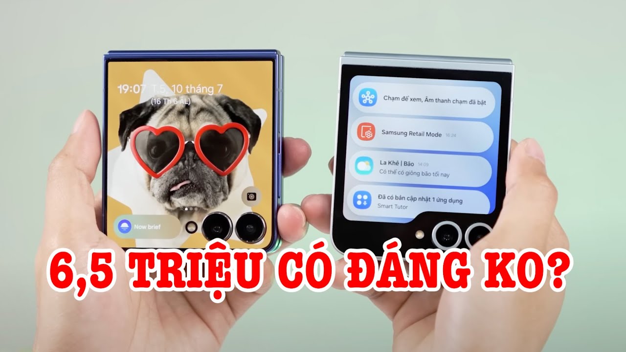 So sánh Galaxy Z Flip 7 vs Galaxy Z Flip 6 : 6,5 triệu có đáng nâng cấp không?