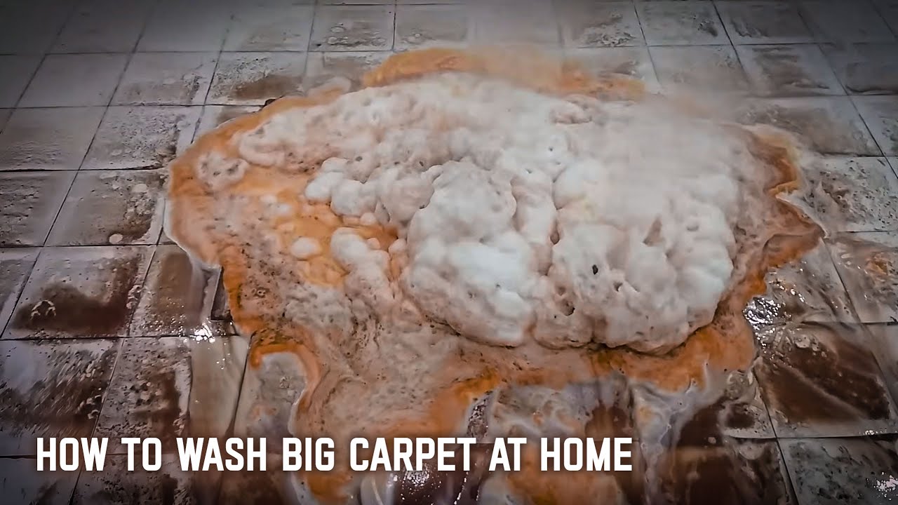 satisfying deep cleaning videos - washing asmr- deep cleaning carpet asmr