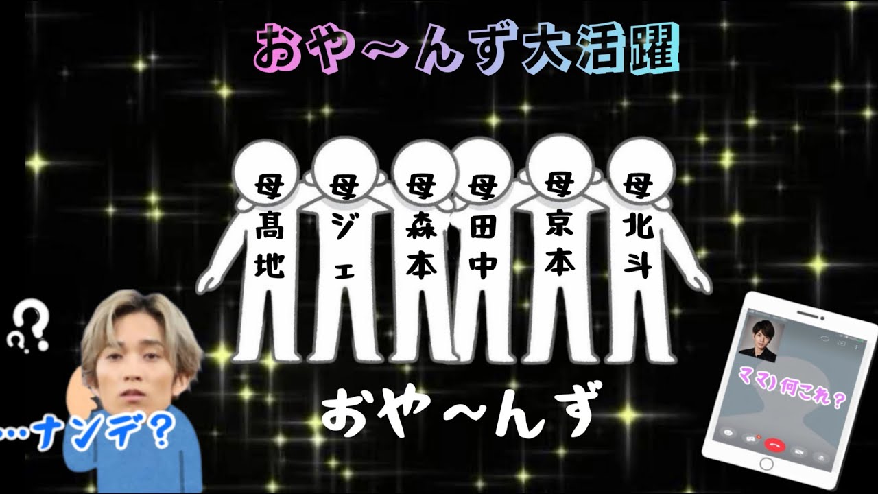 【おや〜んず大活躍の巻】SixTONES･田中樹･髙地優吾・おやーんず･SixTONESANN