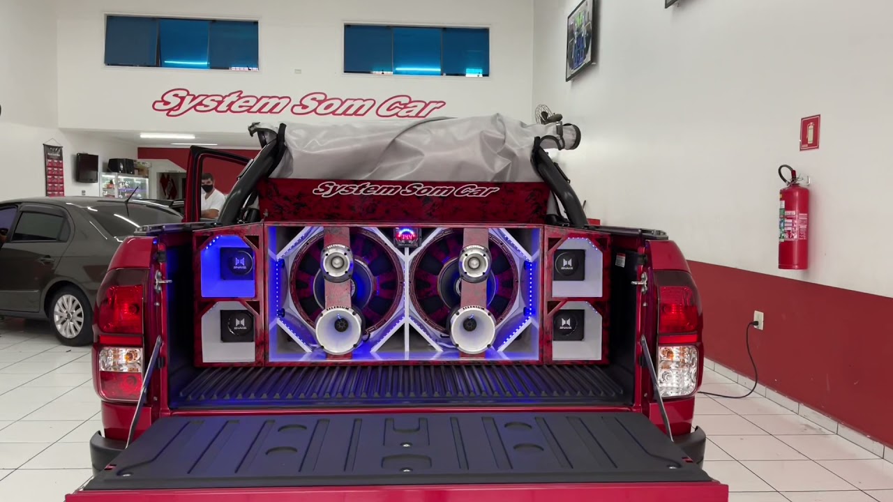 🥇 System Som Car OFICIAL  |  Projeto TOYOTA HILUX CHALLENGE 🔊💥