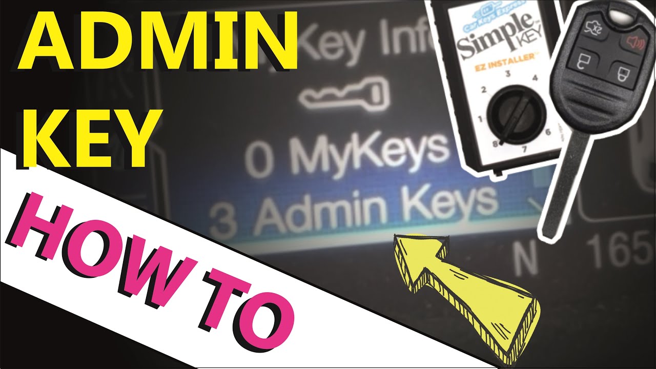 Как создать ключ администратора для отключения Ford MyKey: КАК ИЗБЕЖАТЬ
