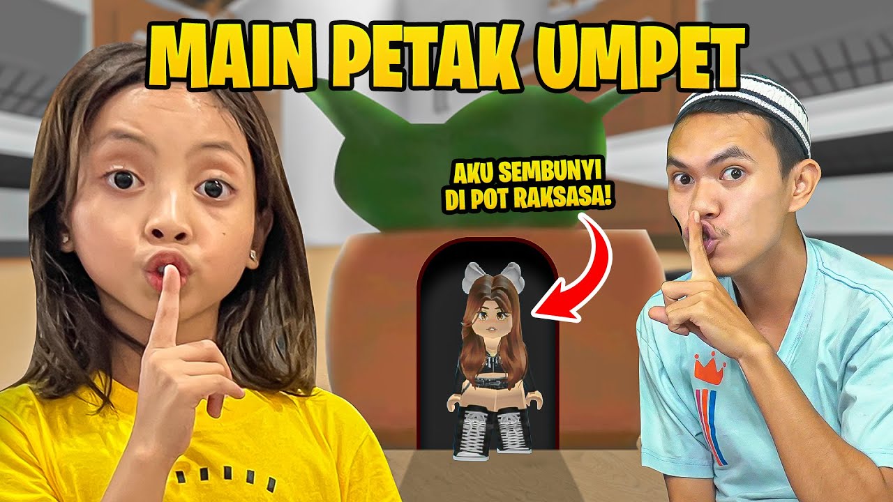 SEHARIAN LEIKA SEMBUNYI MAIN PETAK UMPET 🤫😱😨 KOMPILASI LEIKA GAMING 1 JAM [ROBLOX INDONESIA]