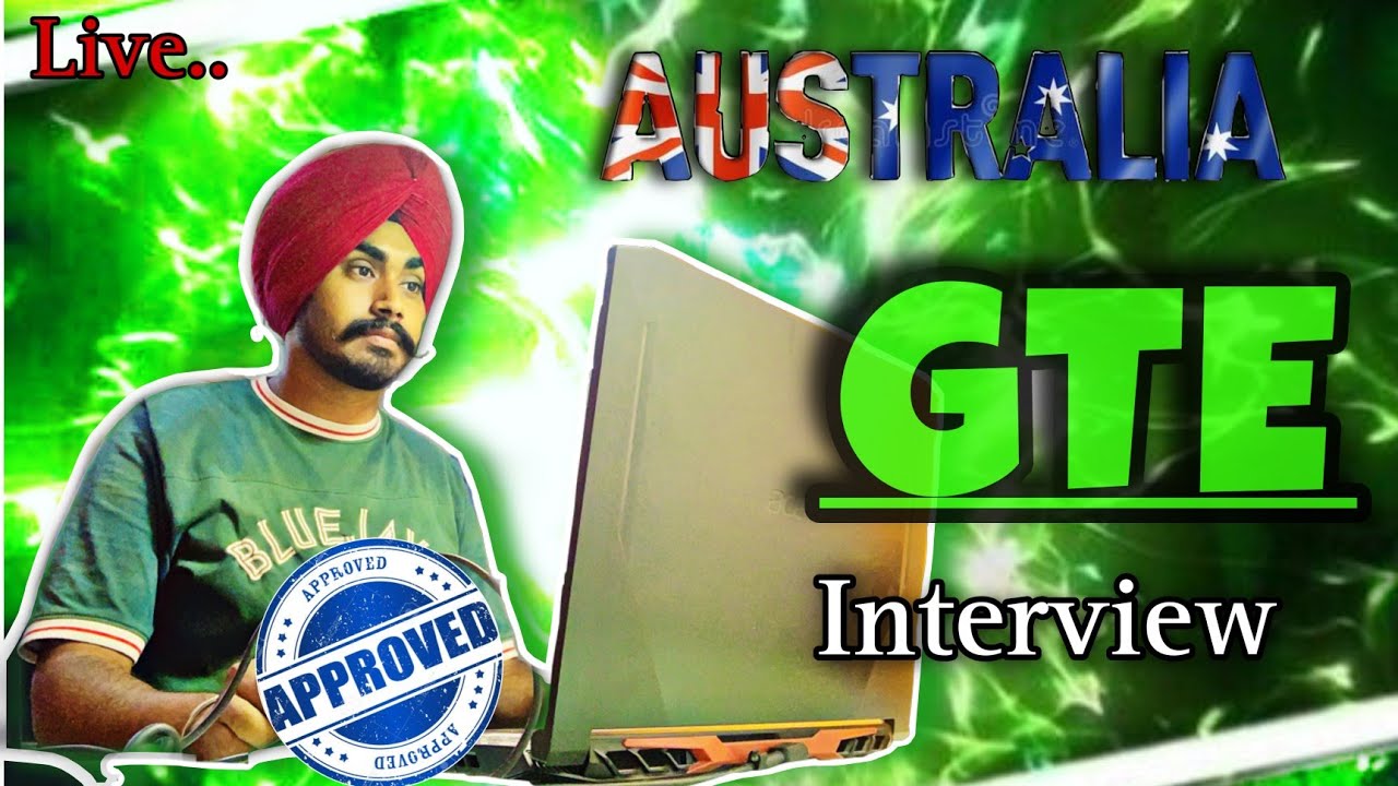 Собеседование GTE или GST в режиме реального времени по видеосвязи 🇦🇺Для Австралии||Австралийская...