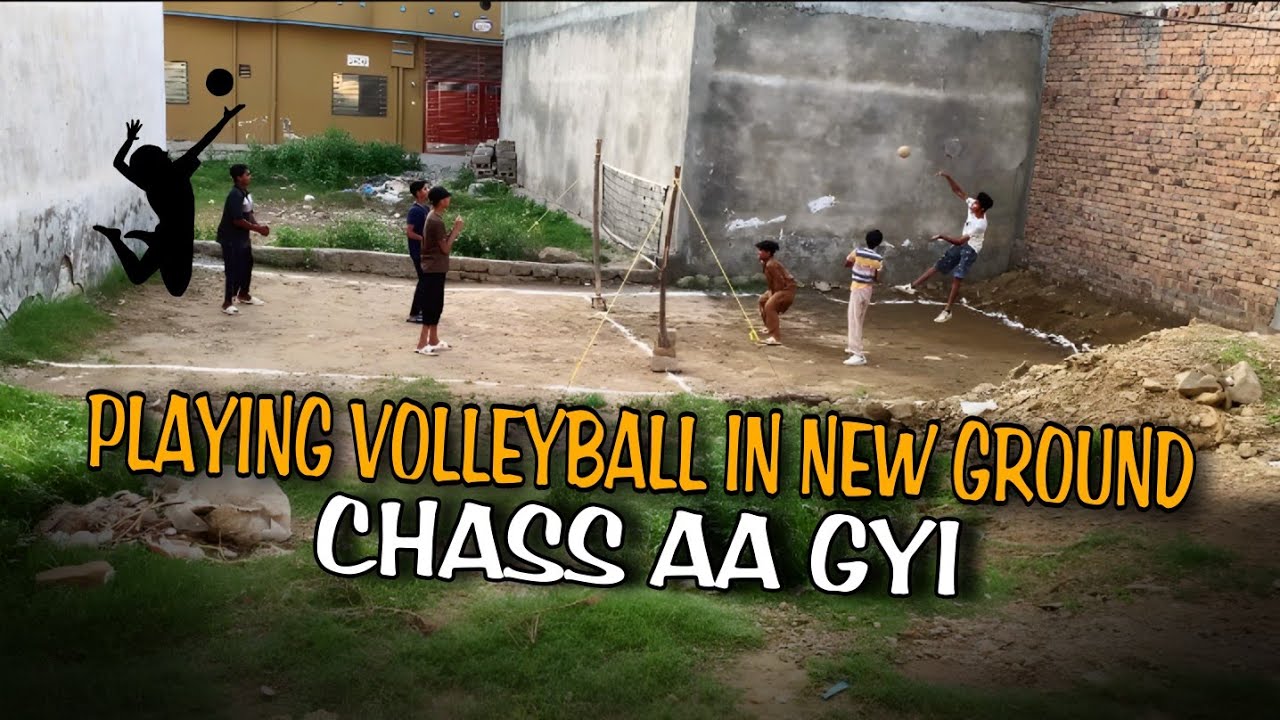 Playing Volleyball In New Ground | Chass Aa Gyi | Daily Vlog | Marie Bhatti vlogs.