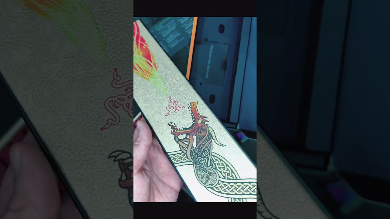 Huntsman V3 PRO - Dragon Lore - Counter-trike2 - Razer - Limited Edition @razer #razercreator 