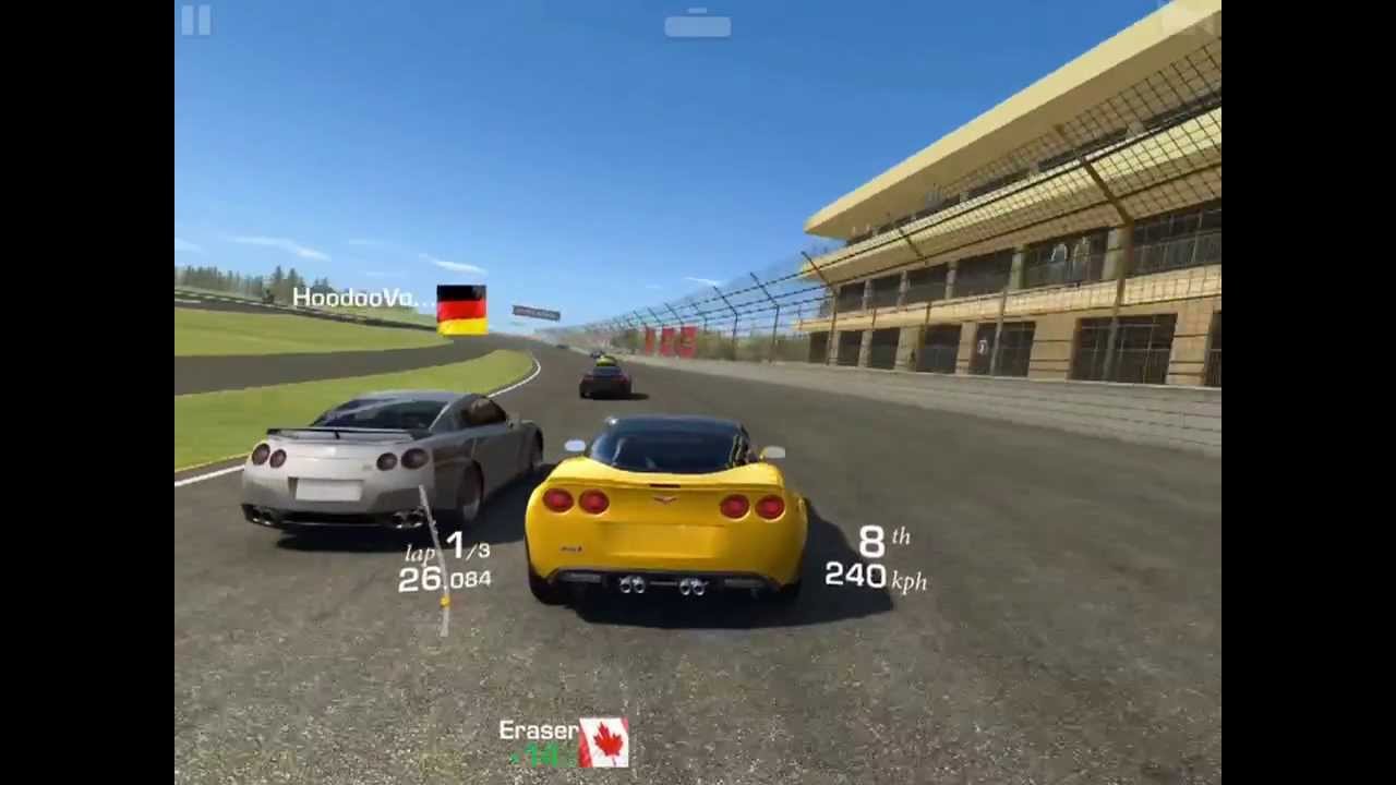 [iOS] Real Racing 3  Chevrolet Corvette ZR1, Cup (Speedway), Drag Race