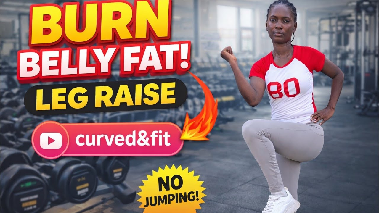 Burn Belly Fat With This Leg Raise Beginner Friendly