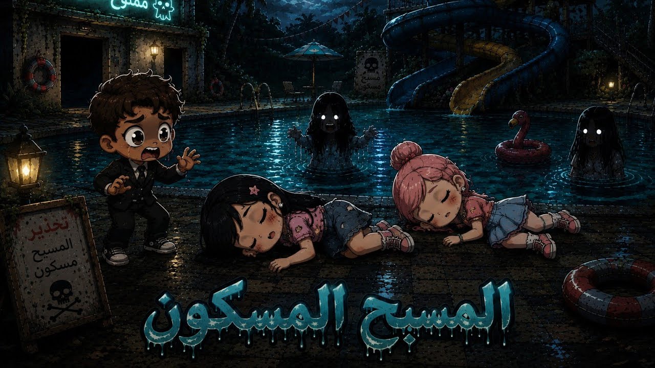 مسلسل المسبح المسكون 😱 الجزء الثاني 🩷 أفتار ورلد 