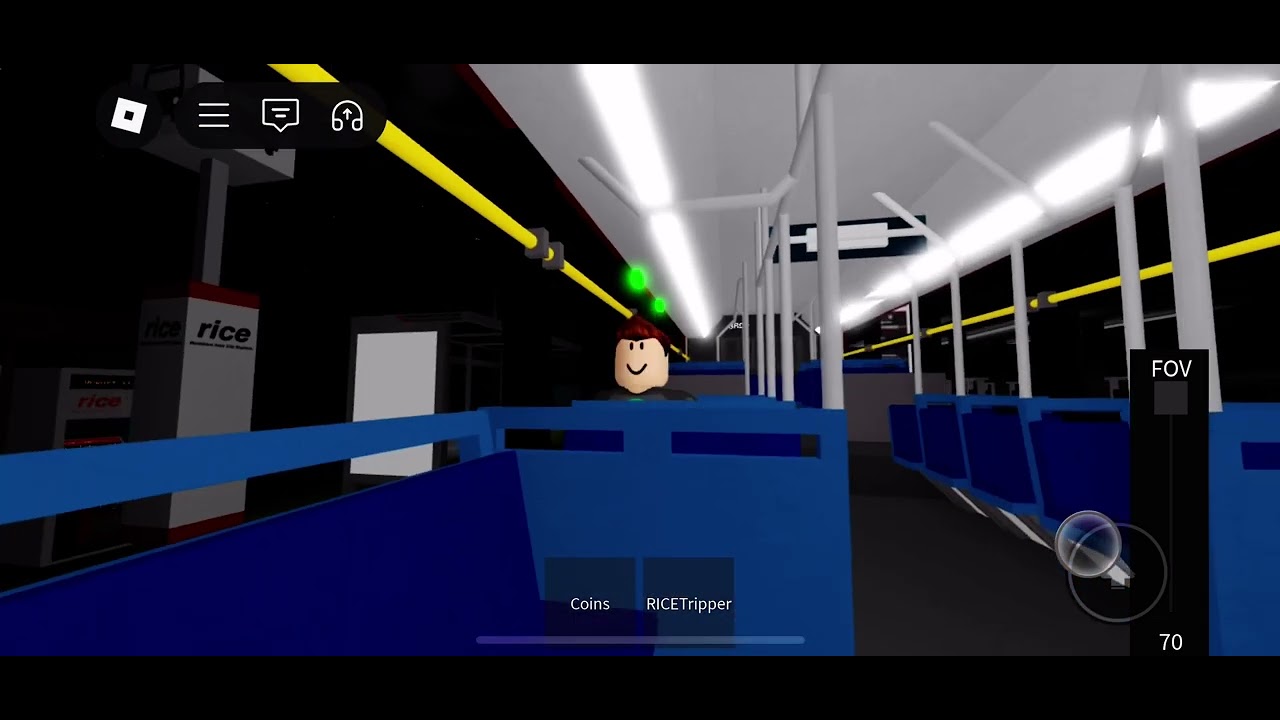Riding On The Route 24 Automatic Bus On RICE Bus Ex NICE Bus MTA Long Island Bus In Roblox!