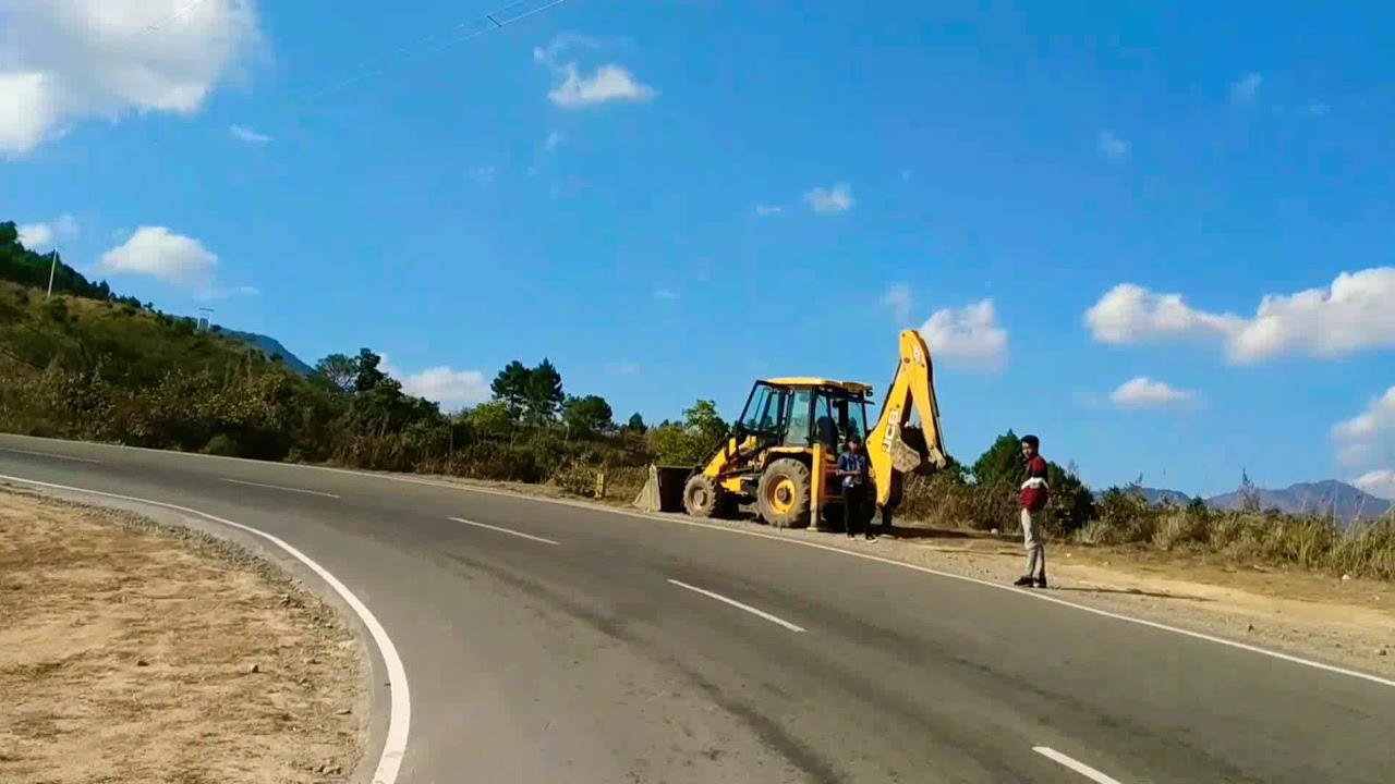 Keithelmanbi road. (NH-37, Manipur.)