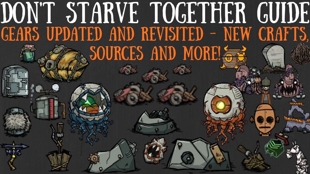 Gears Updated & Revisited! NEW Crafts, Sources & More! - Don't Starve Together Guide