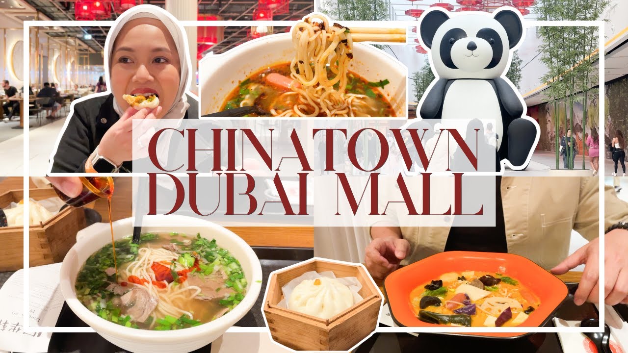 CHINATOWN DUBAI MALL 2025 &hearts; Trying out food court dishes at Chinatown Dubai Mall for the first time!