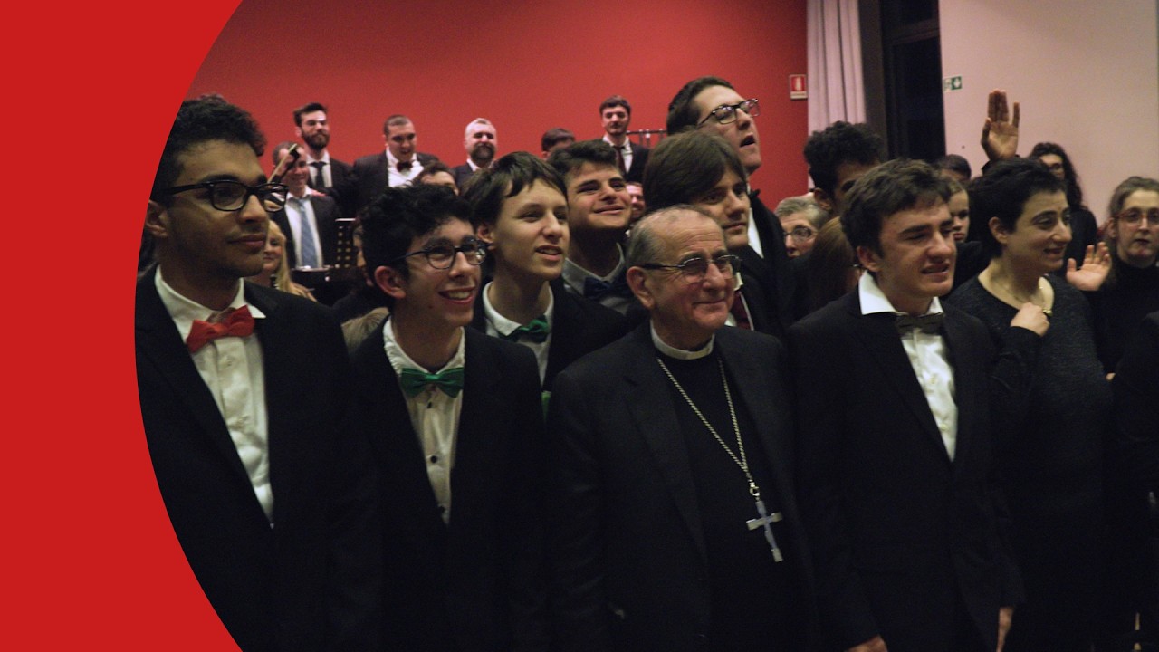 L'Arcivescovo in visita presso la Fondazione Esagramma
