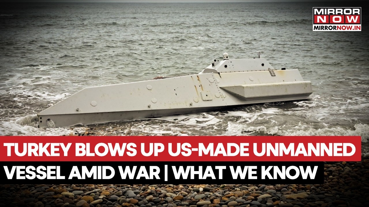 Turkey Destroys US-Made Unmanned Vessel Amid War Escalation In Middle East, Washington Silent