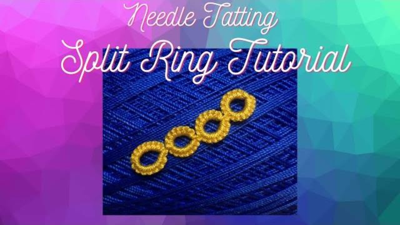 Split Ring Needle Tatting