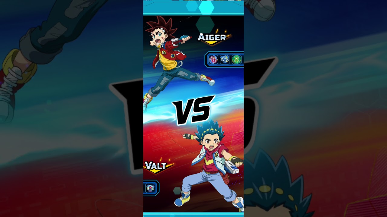 Union Achilles VS Genisis Valtryek (Beyblade burst Rivals)