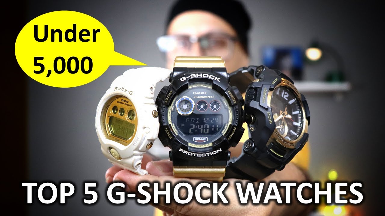 Top 5 G SHOCK Under 5000 | Best G SHOCK Watches in Sale | G SHOCK India
