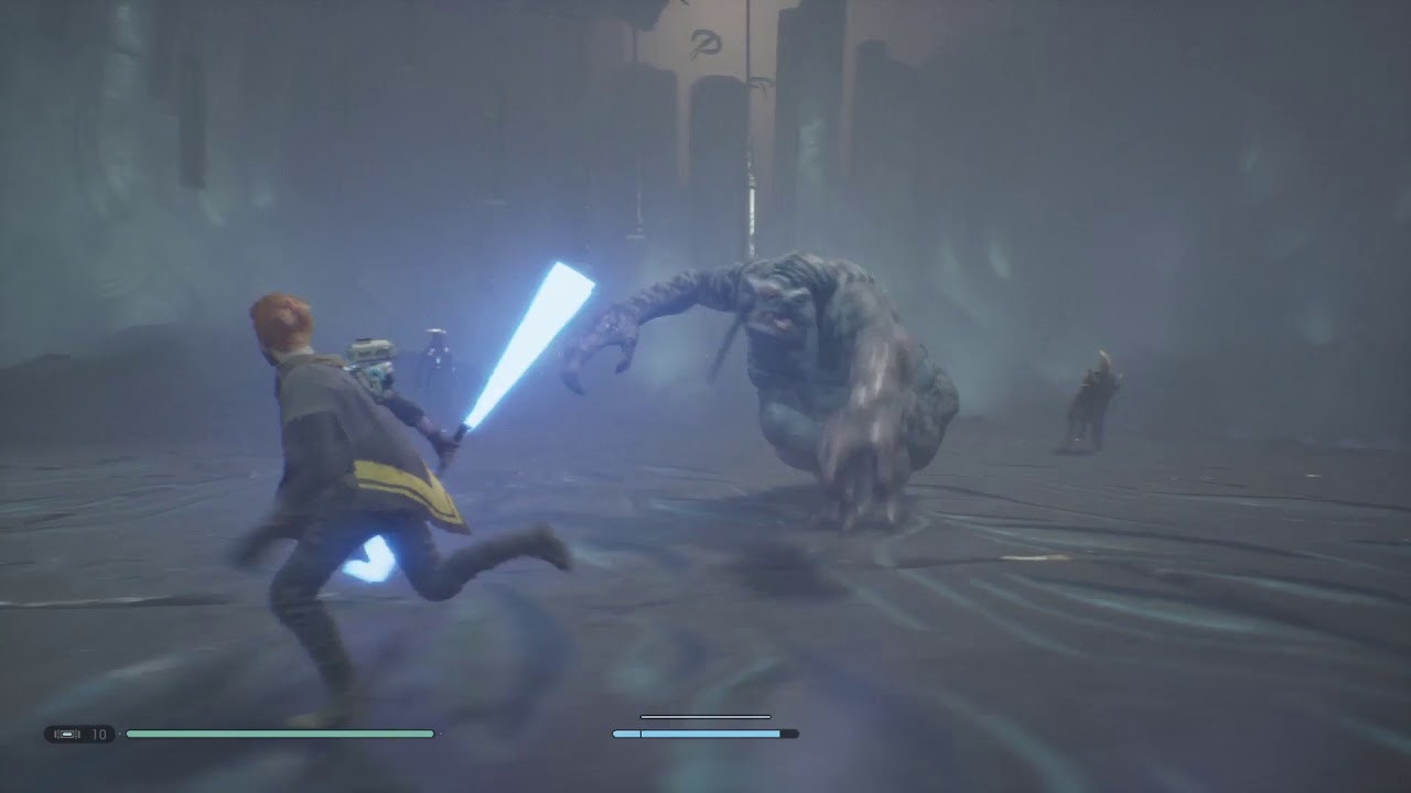 STAR WARS Jedi - Fallen Order&trade; - Tomb of Eilram Combat Challenge Grandmaster No Damage - PS4 Pro
