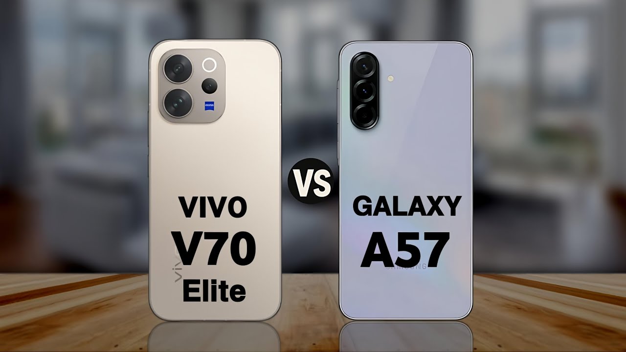 VIVO V70 Elite Vs Samsung Galaxy A57 Comparison 