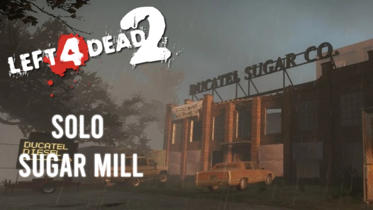L4D2 Sugar Mill solo Survival with commentary