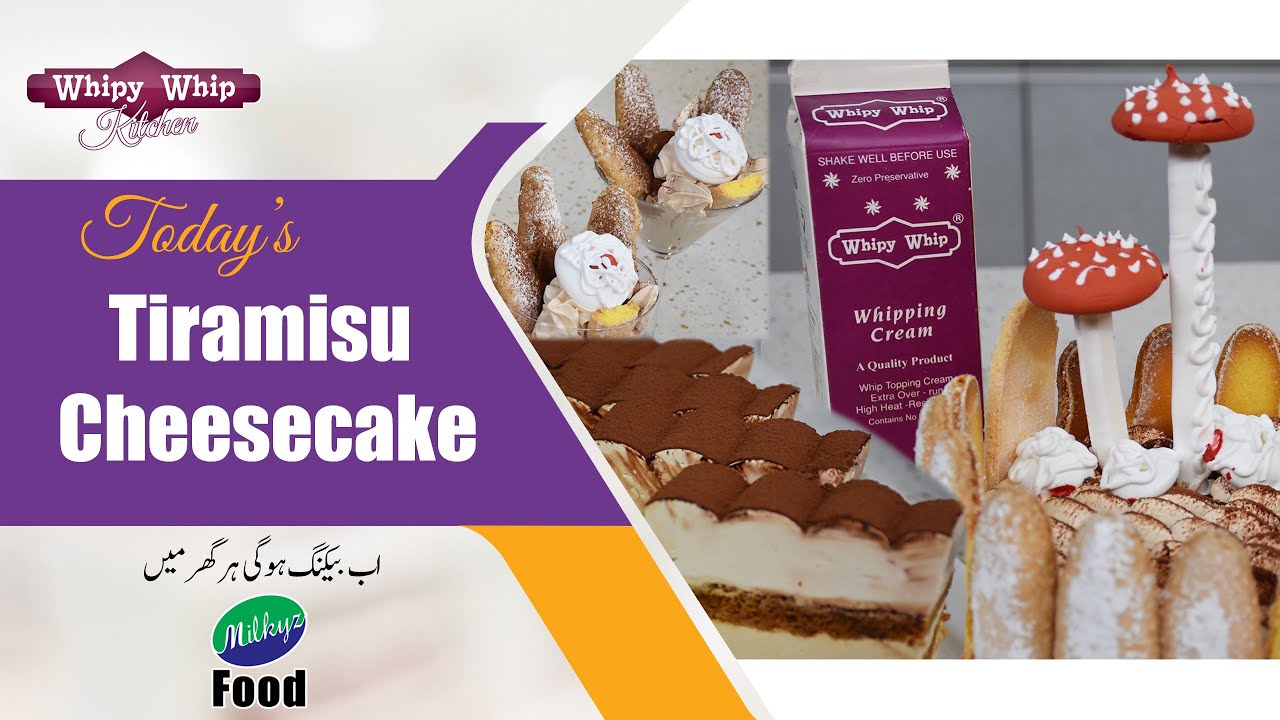 Tiramisu Cheesecake | Recipe by Milkyz Food | Chef Rasheed & Chef Unaid