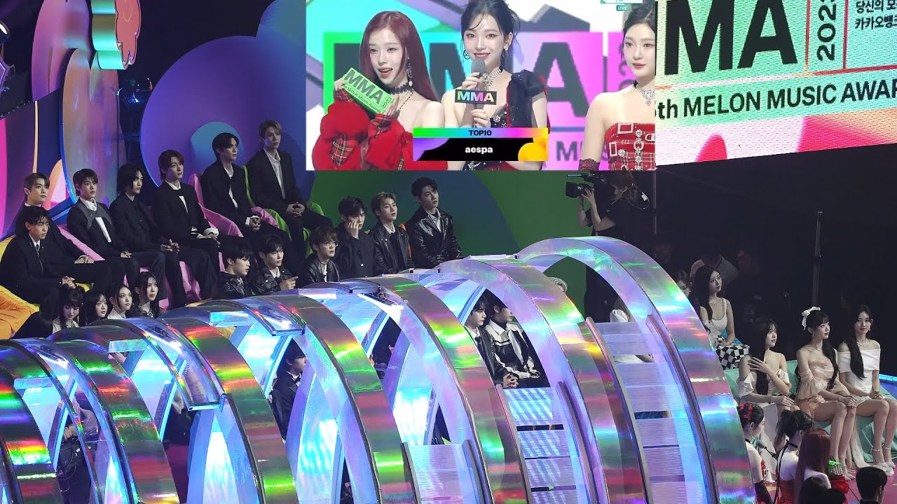 aespa 에스파 MMA Top 10 수상 리엑션 NCT Dream, IVE, RIIZE, ZB1 231203