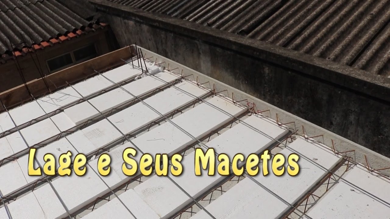 Laje e seus Macetes / Faça você mesmo / DIY - Laje and its Macetes / Do it yourself /