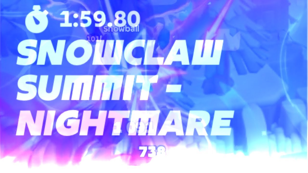 MO.CO | Snowclaw Summit Nightmare | Sub2:00