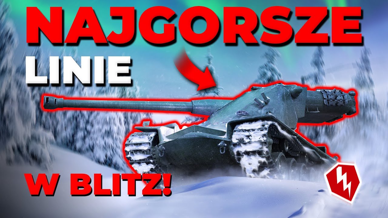 Złe, gorsze i najgorsze - TOP 3 szrot-linie w BLITZ!