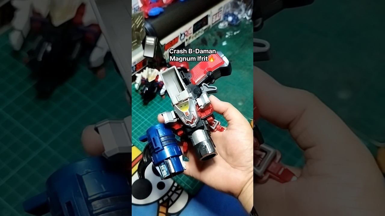 CRASH B-DAMAN MAGNUM IFRIT | TEST SHOT🔥 | TAKARA TOMY 