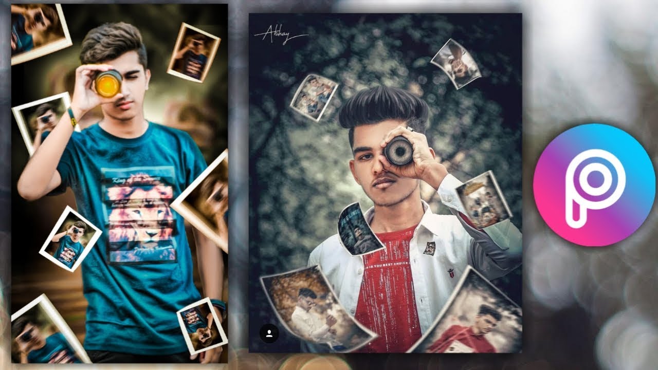 Flying Photos Editing In Picsart App | New Instagram Viral Photo Editing In Hindi | Picsart Tutorial