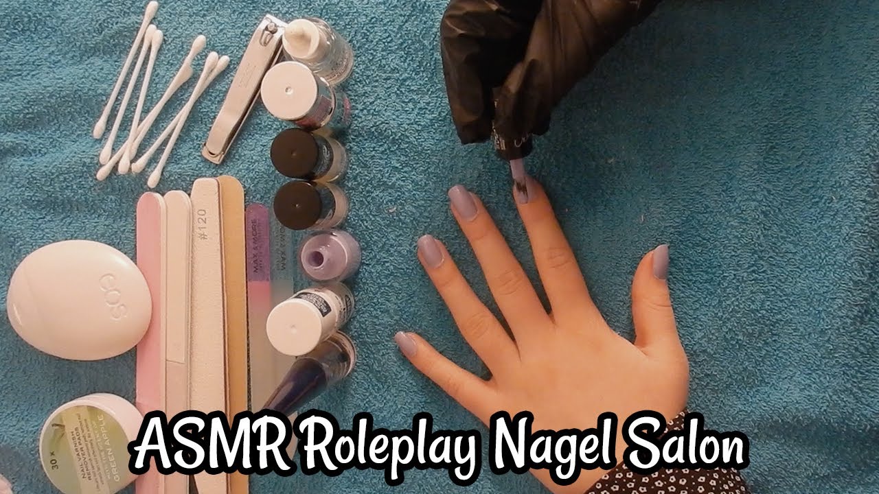 ASMR Roleplay Nagel Salon | Nederlands Dutch || ASMR Mandy Denise