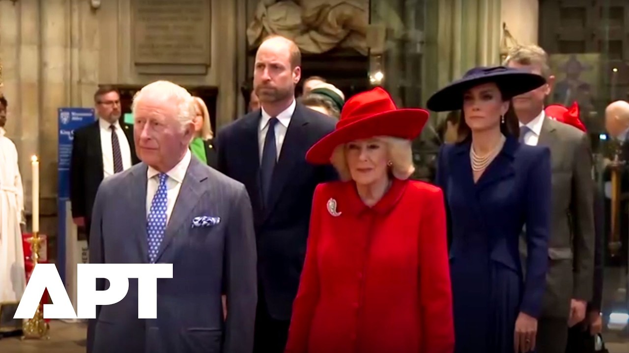 WATCH: King Charles Leads Royal Family at Annual Commonwealth Service | APT