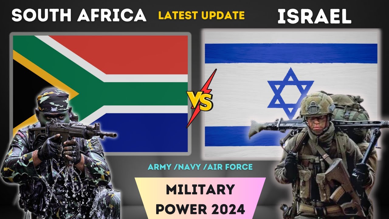 South Africa vs Israel Military Power comparison - 2024 | South Africa vs Israel Military Power 2024