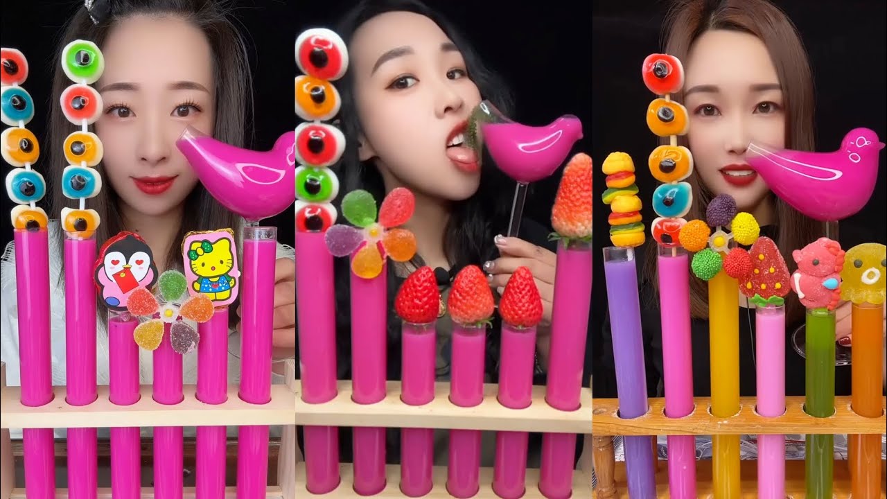[ASMR] &lrm;@AsmrWD&nbsp;신기한물먹방 #ASMRDRINKING #물먹방 #아이스크림
