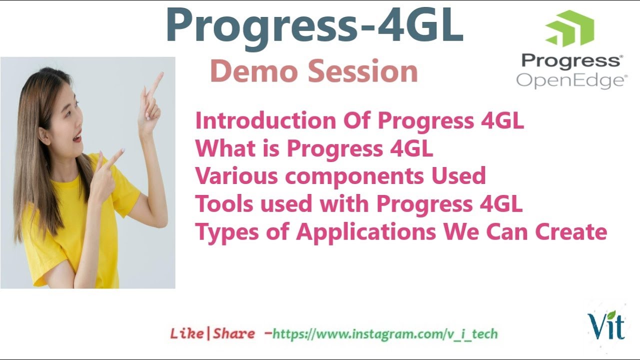Progress-4GL | Введение в Progress 4GL @vitechtalks | Что такое Progress 4GL | VITechTalks