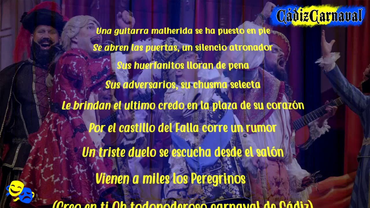 🎭🎭 Letra ▷  La chusma selecta | Presentación 🎭🎭