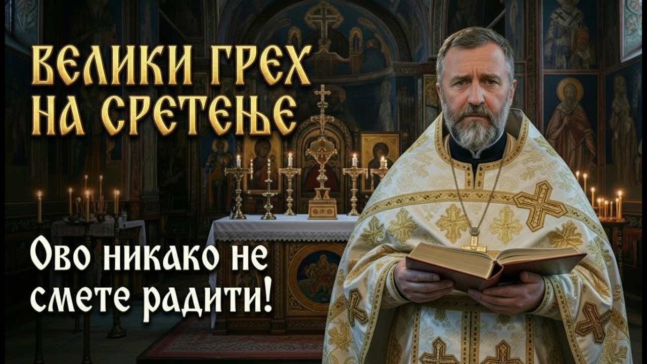 СТРОГО ЗАБРАЊЕНО НА СРЕТЕЊЕ! Ово никако не смете радити!