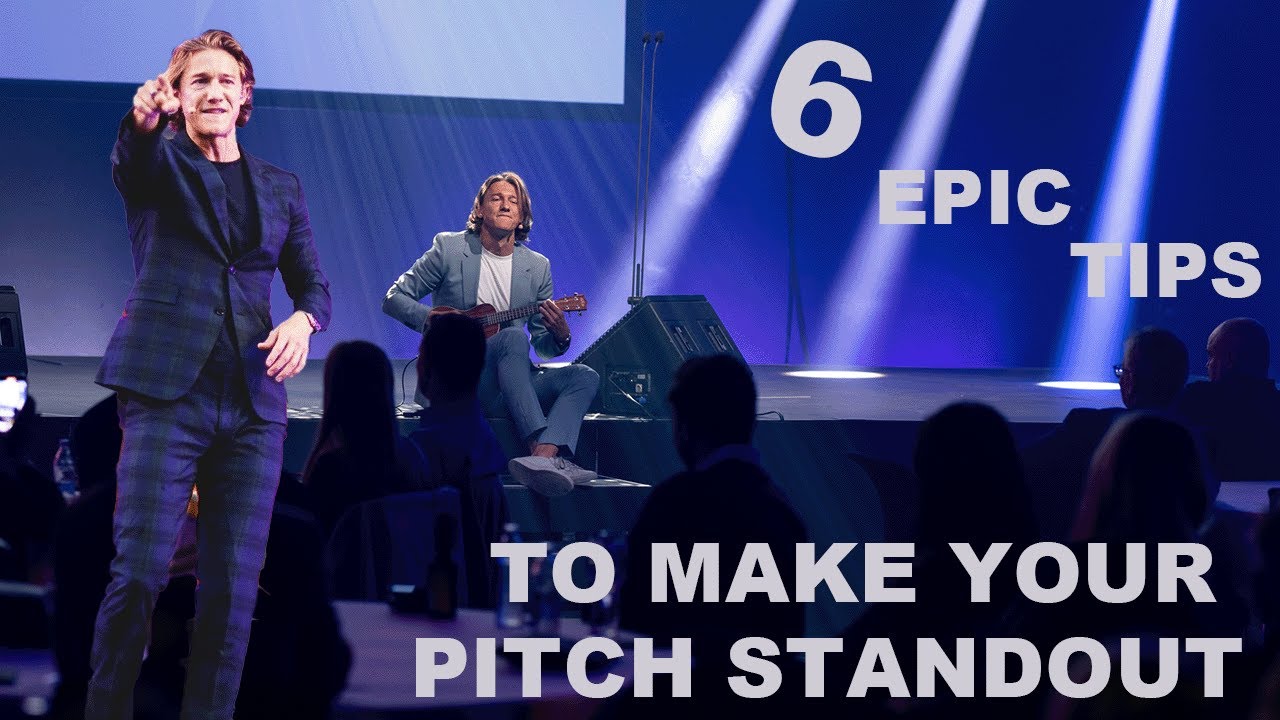 6 EPIC TIPS to make your STARTUP PITCH presentation STAND OUT!