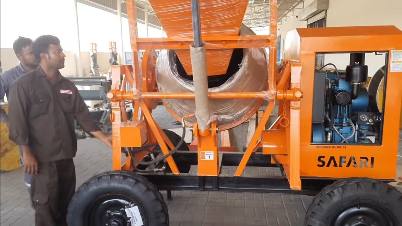 SAFARI CONCRETE MIXER SAFARI 1000HE Technical Supplies International Oman MIRZA POWER TOOLS