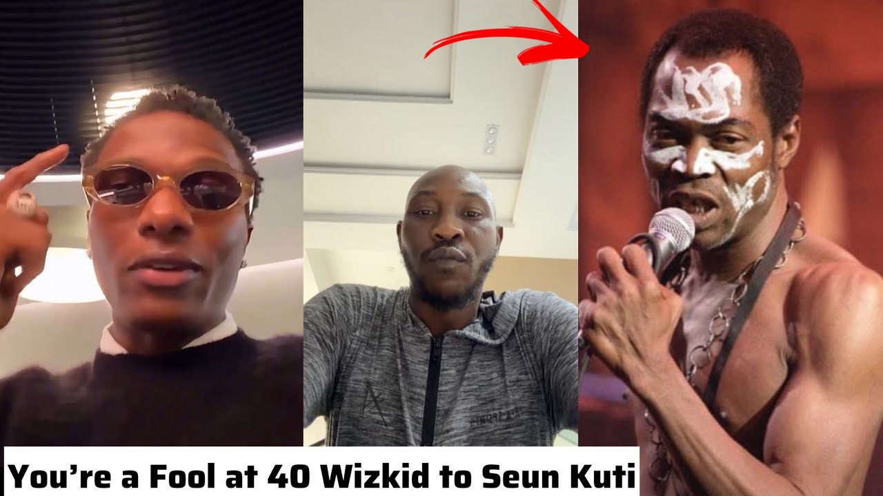 Wizkid Don Finish Seun Kuti Career with this Reply as he Claim his Bigger Than Fela and More