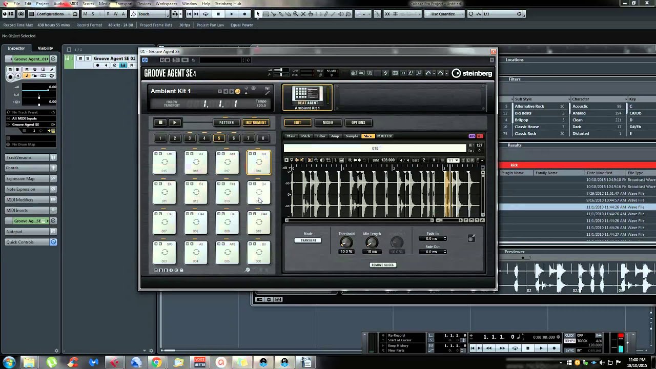 Cubase 8 Groove Agent SE tutorial - Tips on how to make phat beats in Cubase