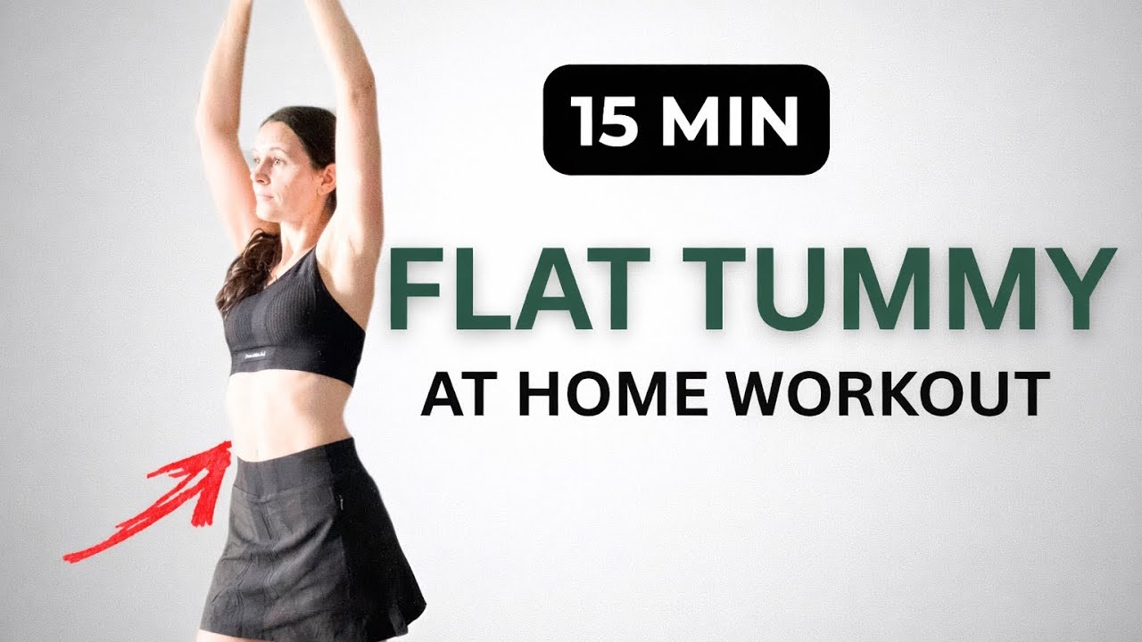 Flat Tummy At Home Workout | Loose belly fat