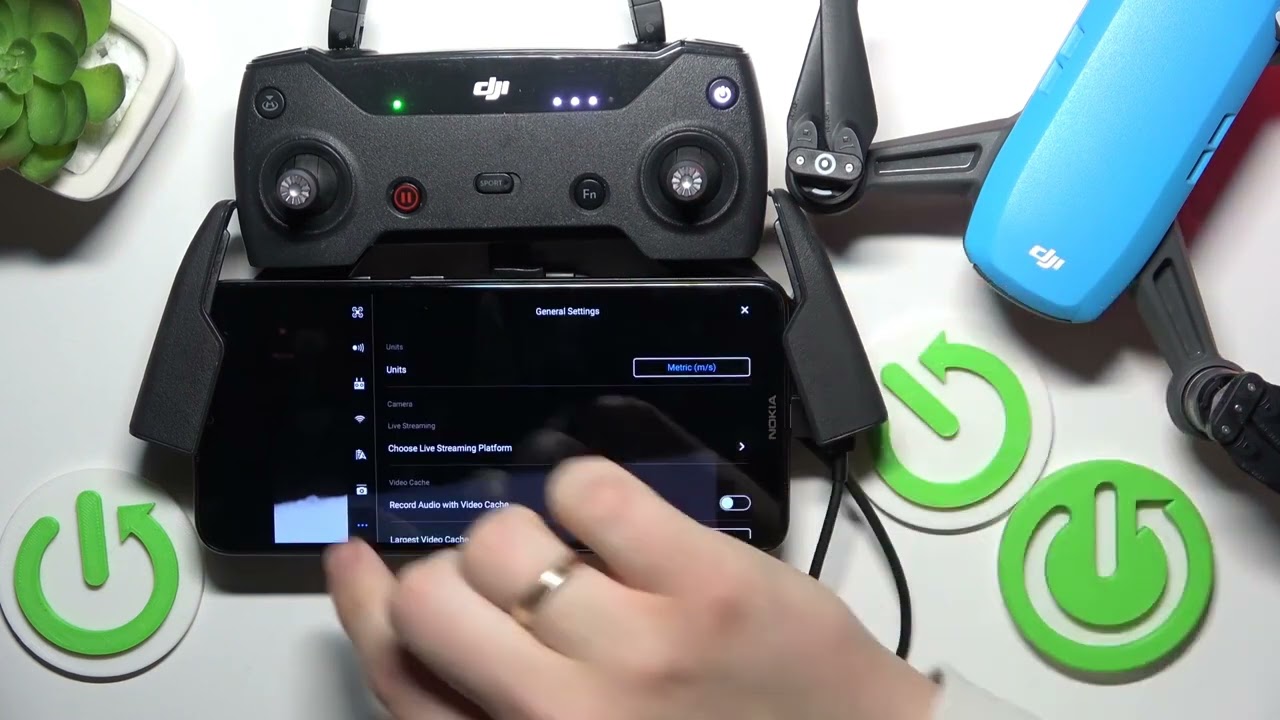 DJI SPARK – Como verificar voltagem da bateria