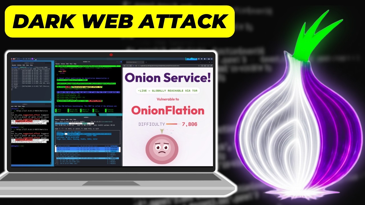 ALL Onion Services Vulnerable, and Tor can't patch it