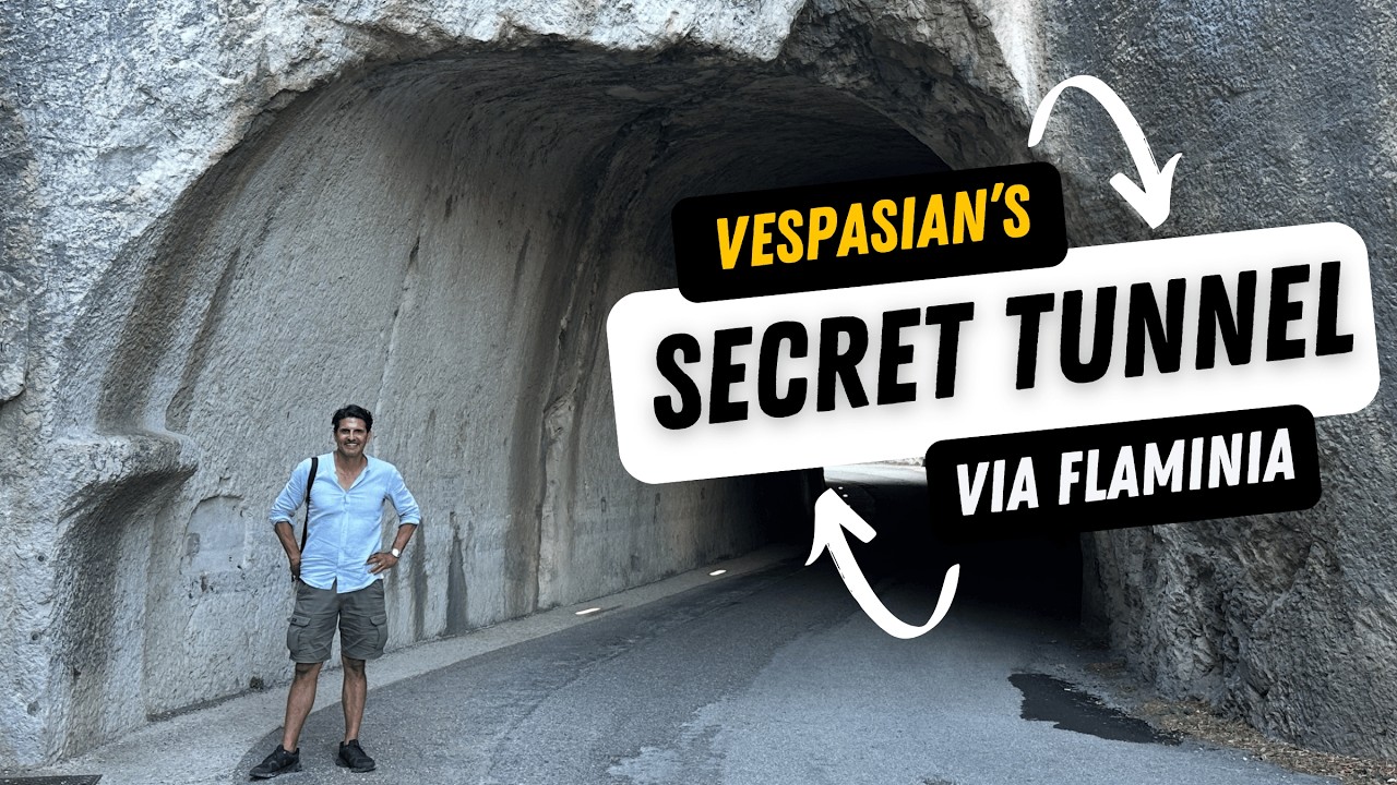 Vespasian's Hidden Tunnel Along The Via Flaminia