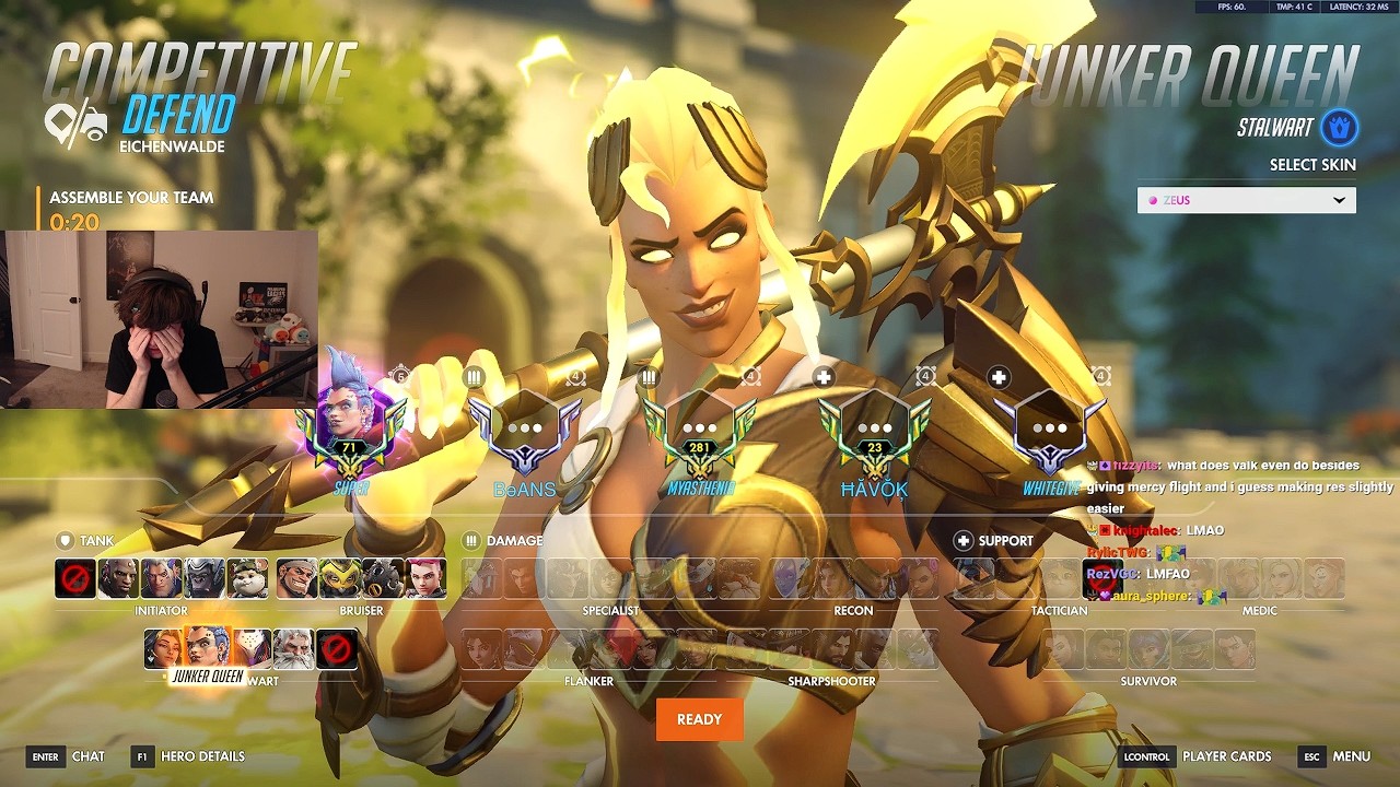 20K урона | Геймплей за Суперкоролеву мусорщиков в Overwatch, 1 сезон