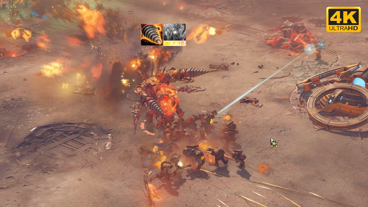 CLASSIC BATTLE! Orks vs Space Marines - Direct Strike Mod - Cinematic Video - Dawn Of War 3