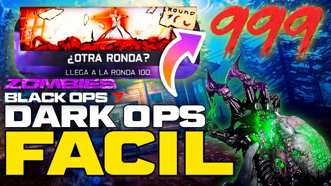 ESTRATEGÍA de RONDA 100 - 999 en BLACK OPS 7 ZOMBIES FACIL! I DARK OPS ¿Otra ronda? I JoseFe- Gamer