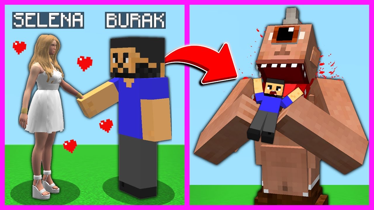 SELENA BURAK HAS BEEN IN LOVE WITH THE TEACHER, TEPEG&Ouml;Z FEEL! 😱 - Minecraft